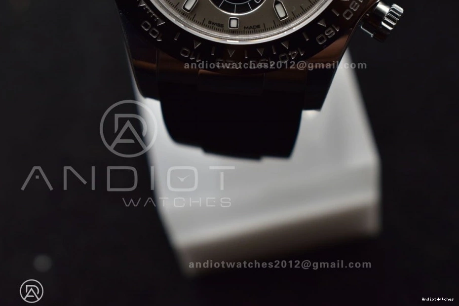 Strap FlexibleFit on Best DD Daytona VSF flex Oyster 904L Dial Steel 116519 Edition Gray 1:1 775 1021